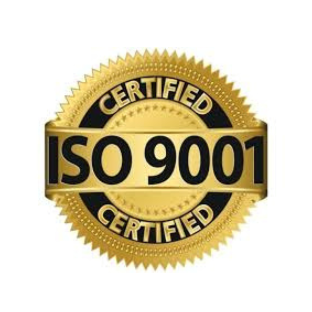 ISO 9001 quality management certification for cement manufacturing company