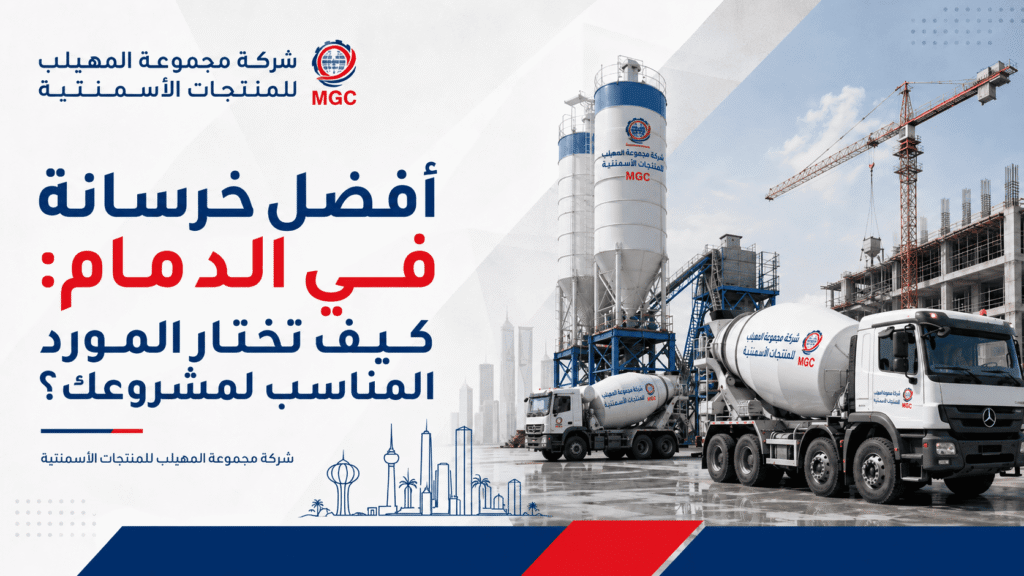 أفضل خرسانة في الدمام: كيف تختار المورد المناسب لمشروعك؟