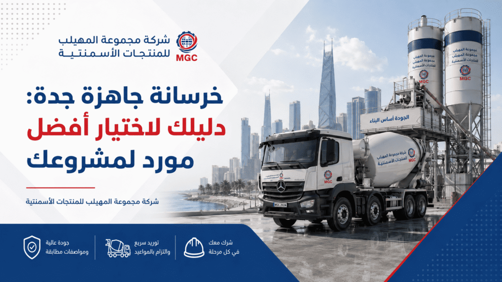 خرسانة جاهزة جدة: دليلك لاختيار أفضل مورد لمشروعك