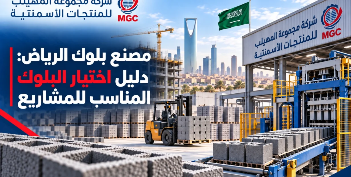 مصنع بلك الرياض: دليل اختيار البلوك المناسب للمشاريع