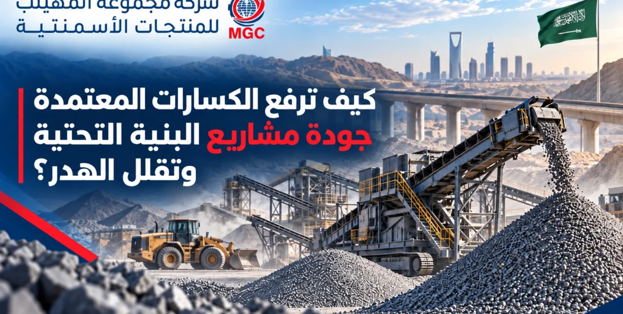 كيف ترفع الكسارات المعتمدة جودة مشاريع البنية التحتية وتقلل الهدر؟