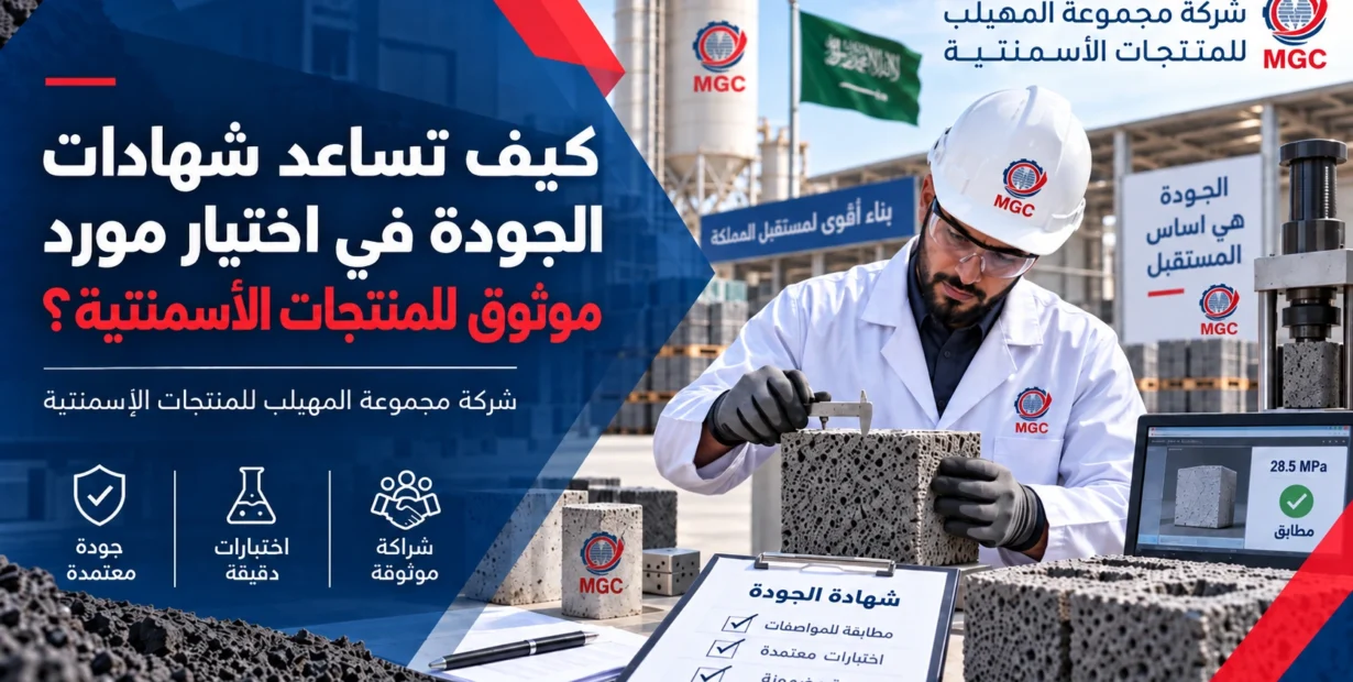 كيف تساعد شهادات الجودة في اختيار مورد منتجات أسمنت موثوق؟